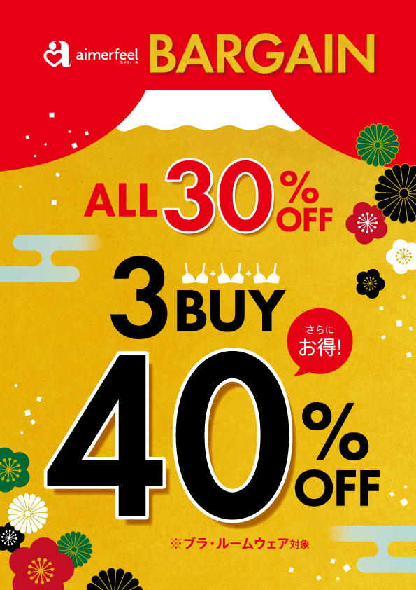 歳末セール開催中！ALL30％OFF！