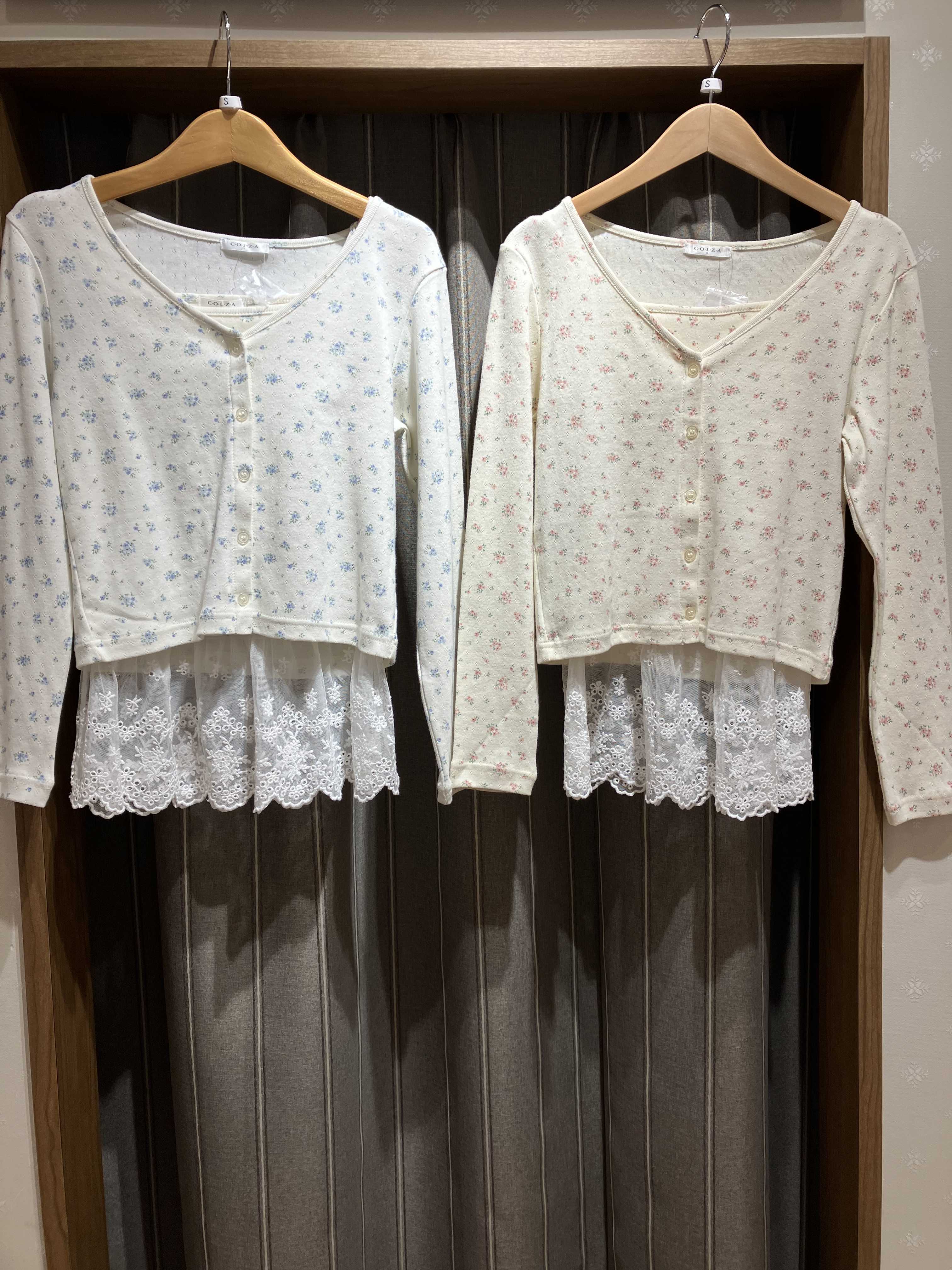 花柄✖️レース