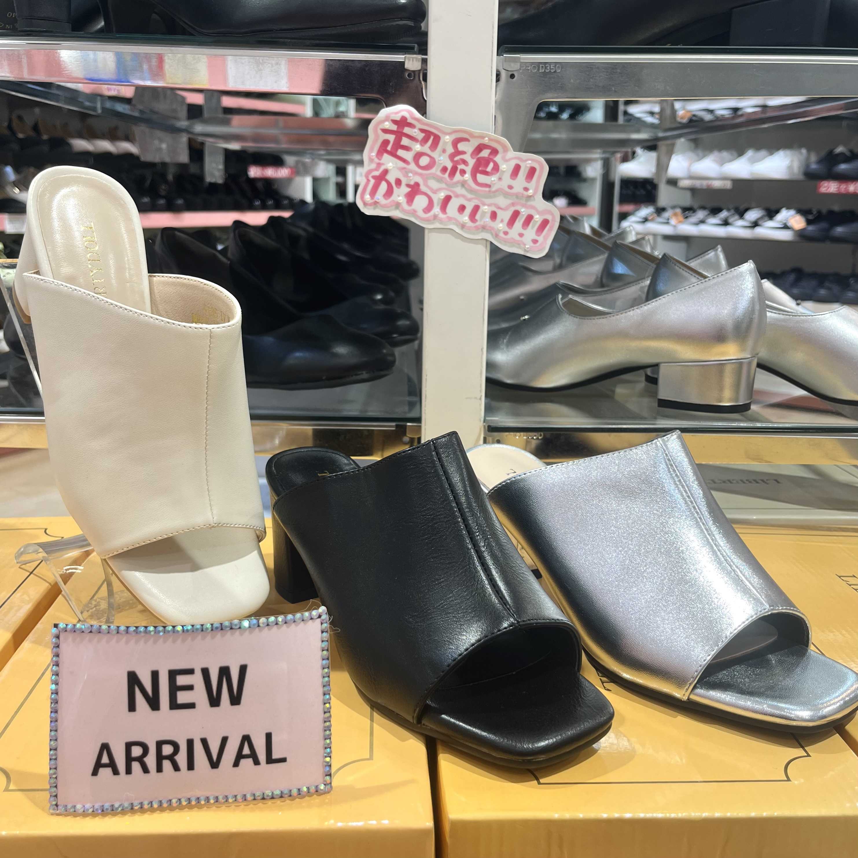 ♡大人気デザイン♡きれいめミュールサンダル✨