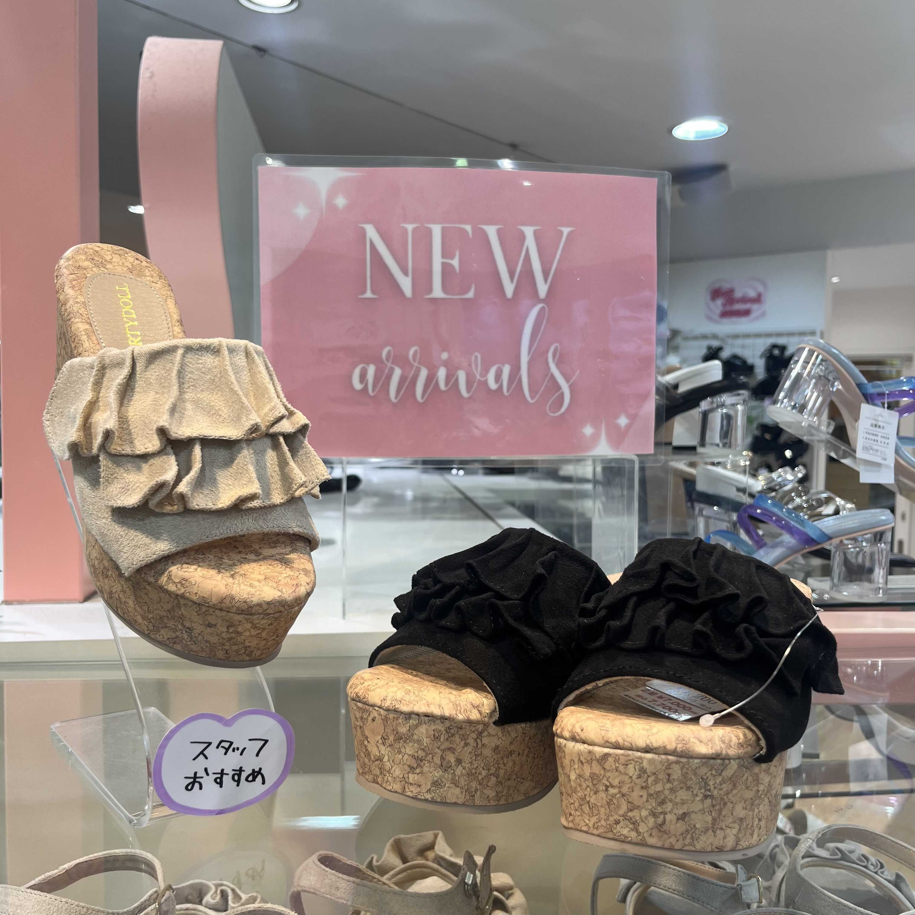 ✨今年も入荷✨厚底ウェッジソールサンダル♡