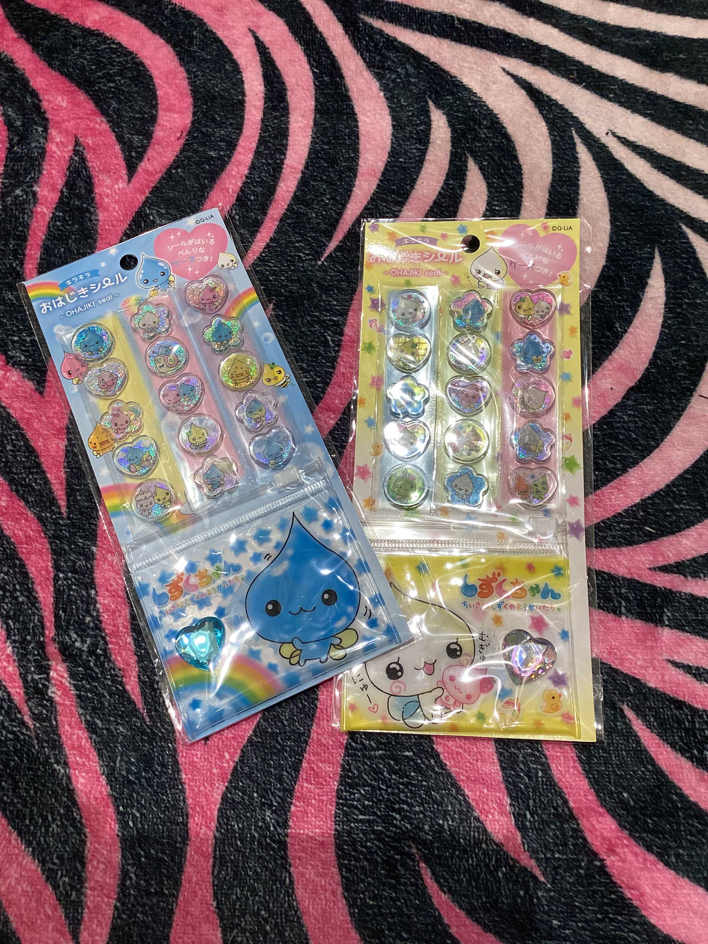 しずくちゃんのおはじきシール入荷だよー❗️