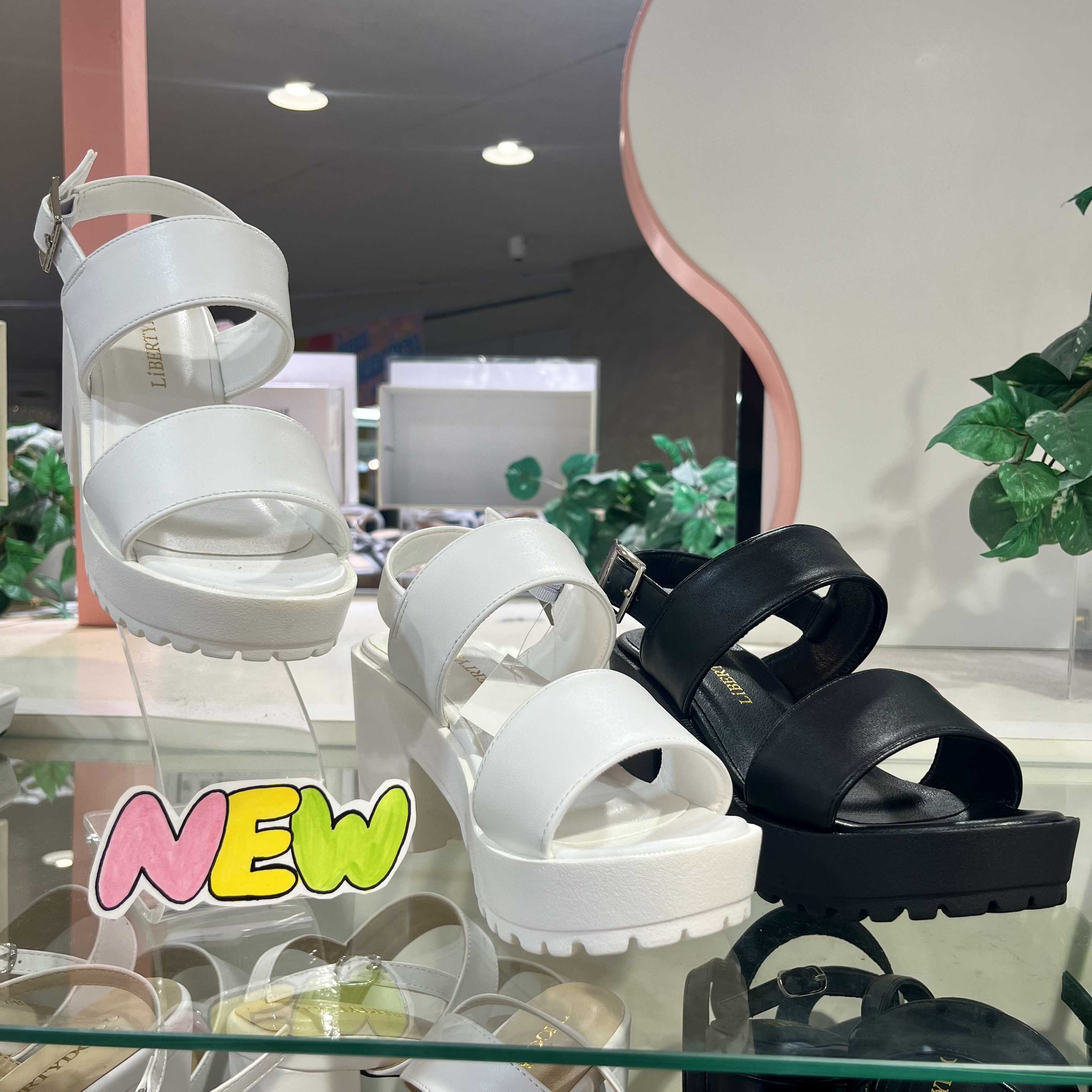 ＼7.5cmヒール♡／バックストラップ厚底サンダル✨