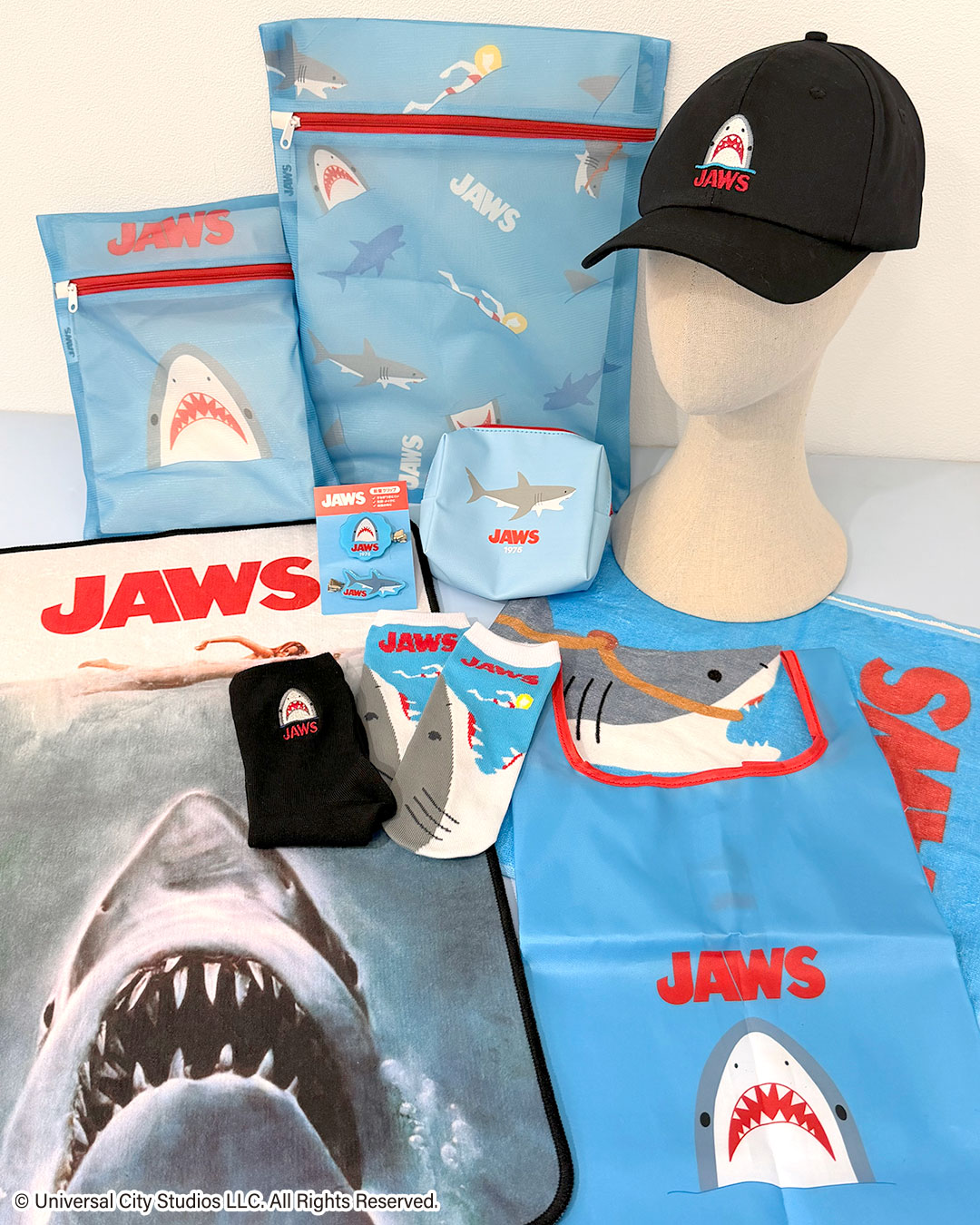 『ジュラシック・ワールド』『ジョーズ』とのコラボ雑貨が新登場！