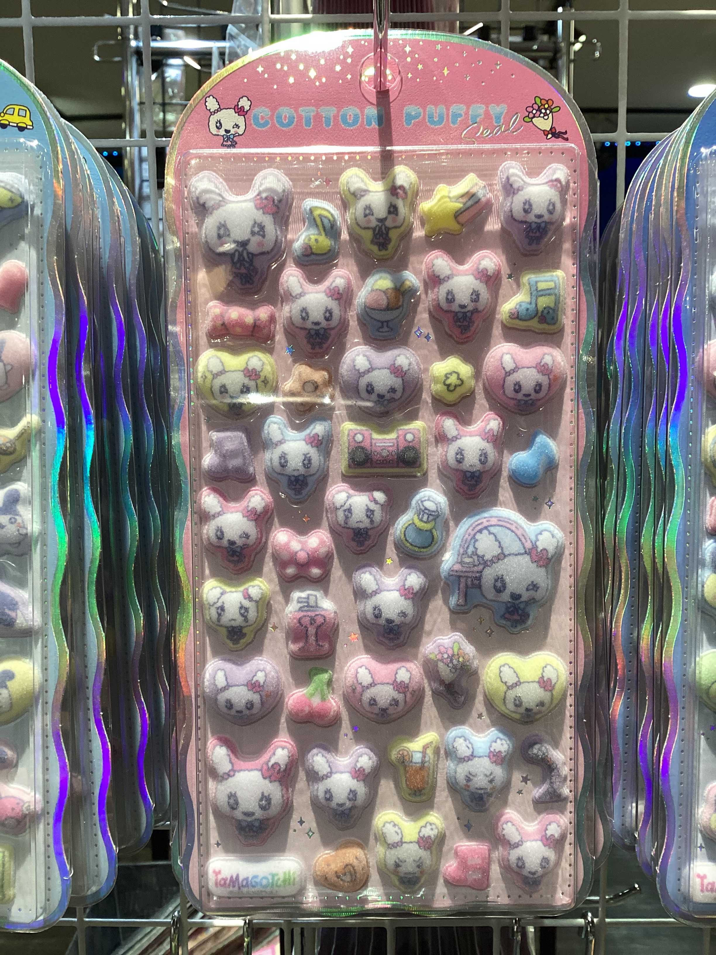 たまごっちコットンパフィシール入荷‼️
