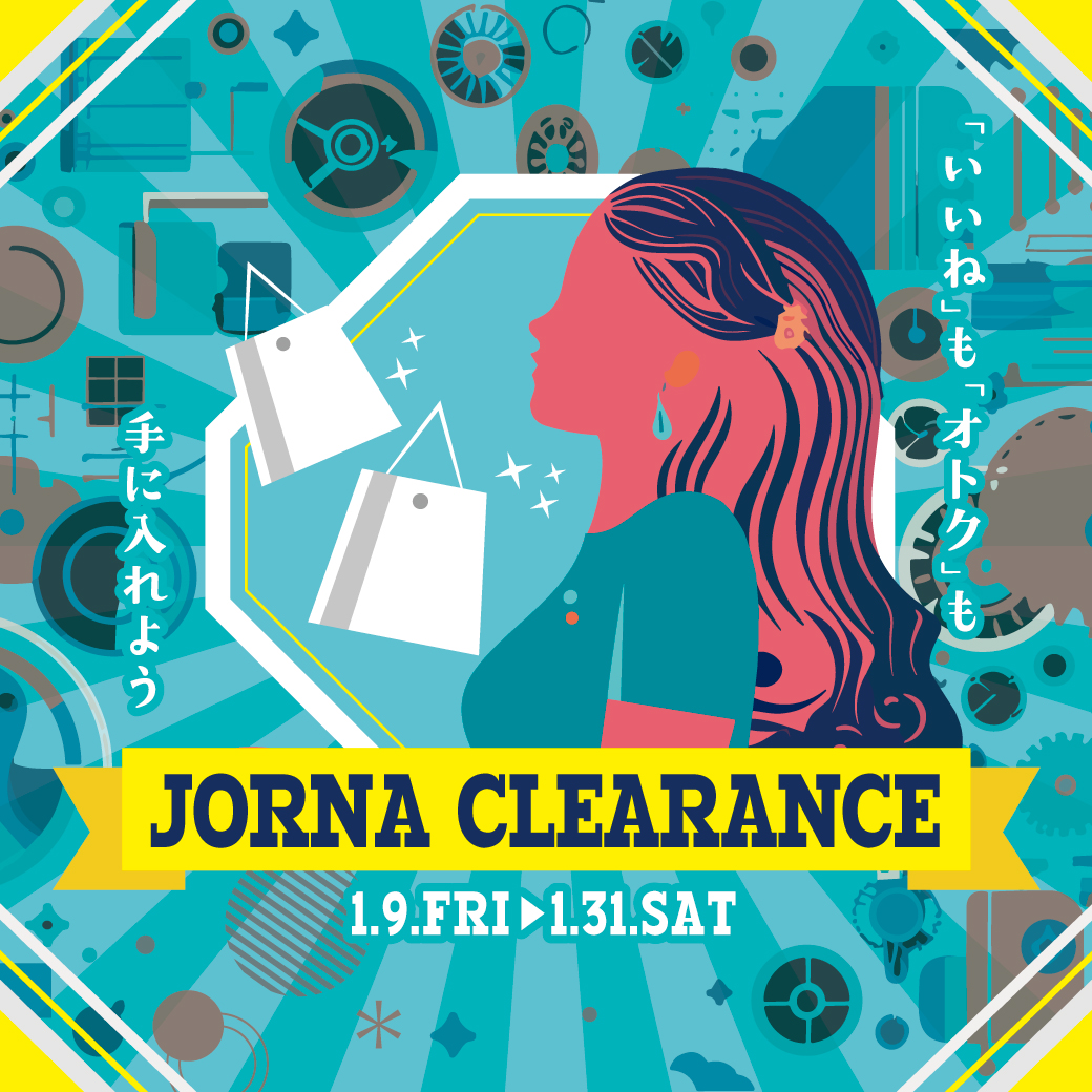 JORNA CLEARANCE開催！